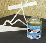 BLANCHON HUILE TEINTEE OPAQUE NOIR 1L ENVIRONNEMENT ULTRAMAT SANS LUSTRAGE DECORE & UNIFORMISE