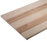 PANNEAU MASSIF LAMELLÉ-COLLÉ EN FRÊNE OLIVIER NON ABOUTÉ 2480 X 1250 MM