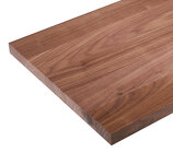 PANNEAU MASSIF LAMELLÉ-COLLÉ EN NOYER AMÉRICAIN PREMIER CHOIX NON ABOUTÉ 2480 X 1250 MM