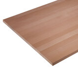 PLAN DE TRAVAIL LAMELLÉ-COLLÉ EN HÊTRE PREMIER CHOIX 4000 X 650 MM
