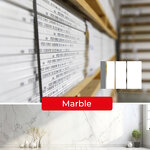 PANNEAU SOLID SURFACE KERROCK 3600 X 760 MM MARBLE