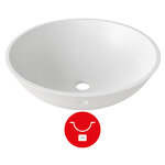 VASQUE DE SALLE DE BAIN KERI UN - AVEC TROP PLEIN