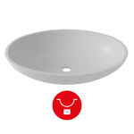 VASQUE DE SALLE DE BAIN MAJA UN - AVEC TROP PLEIN
