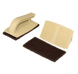 LOT DE 4 POIGNÉES ET 30 PADS