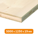 PANNEAU 3 PLIS ÉPICÉA 2500 X 1250 X 19 MM
