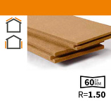 ISOLANT EN FIBRES DE BOIS RIGIDE INTEGRAL 60MM