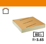ISOLANT POLYURÉTHANE EFIGREEN ALU + 80MM