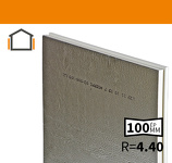 PANNEAU ISOLANT POLYURÉTHANE EFIGREEN ITE 100 MM