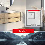 SOLUTION EN SOLID SURFACE KERRWALL - PANNEAU 2550 X 920 MM NATUR