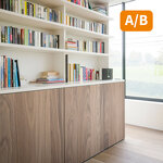 PANNEAU PRÉFINI SHINNOKI® ÂME MDF ET PLACAGE BOIS QUALITÉ A/B 2790 X 1240 X 19 MM