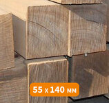 BOIS DE STRUCTURE EN TATAJUBA CLASSE IV RABOTÉ 4 FACES 55 X 140 MM