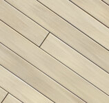 LAME DE TERRASSE COMPOSITE NUANCE CHÊNE FIXATION INVISIBLE 23 X 138 MM