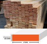 PLANCHE EN SAPIN ROUGE CHOIX NON-CLASSÉ 63X175