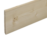 PLINTHE EN SAPIN BRUT 10 X 95 MM BORD ROND