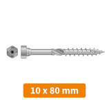 VIS À BOIS SSH 10X80