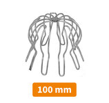 CRAPAUDINE RONDE INOX DIAMÈTRE 100 MM