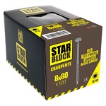 VIS STARBLOCK CHARPENTE 8x80 TÊTE LARGE
