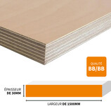 CONTREPLAQUÉ BOULEAU WBP BB/BB