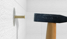 FIXATION FIF P8/80 POUR ISOLANT POLYURÉTHANE