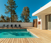 LAME DE TERRASSE EN MÉLÈZE ARC ALPIN BOMBÉE 26 X 145 MM
