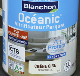 BLANCHON OCEANIC CHENE CIRE 1L VITRIFICATEUR PARQUET AIR PROTECT PU HAUTE RESISTANCE