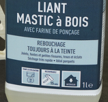 BLANCHON LIANT MASTIC A BOIS 1L REBOUCHAGE TOUJOURS A LA TEINTE AVEC FARINE DE PONÇAGE