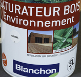 BLANCHON SATURATEUR BOIS NATUREL 5L ENVIRONNEMENT HYDROPERLANT PHASE AQUEUSE