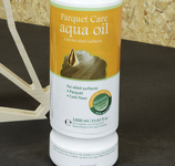 HARO CLEAN &amp; GREEN AQUA OIL 1L PARQUET CARE TOUTES SURFACES HUILÉES ENVIRON 50M²