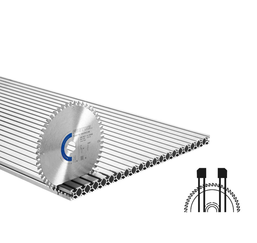 LAME DE SCIE CIRCULAIRE ALUMINIUM/PLASTICS HW 160X1,8X20 F/FA52