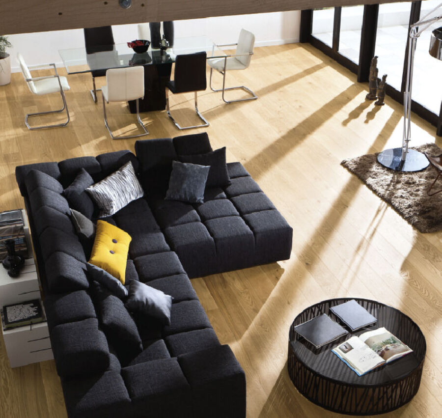 Chêne Markant Brossé. Pour une décoration tendance ou traditionnelle dans vos grandes pièces.