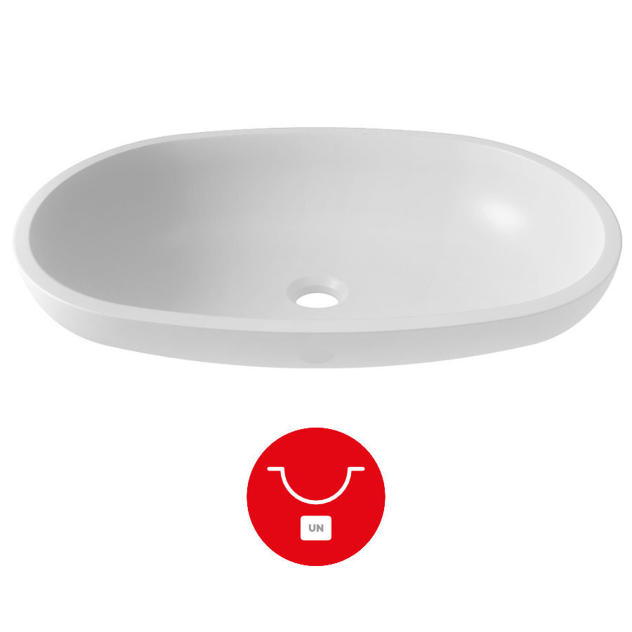 VASQUE DE SALLE DE BAIN BLANCA UN - SANS TROP PLEIN