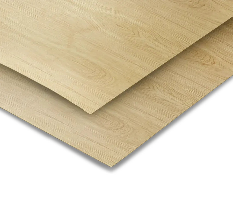 FEUILLE DE PLACAGE CHÊNE FIL DROIT MIX MATCH DÉJÀ PONCÉ 3000 X 1250 X 0.6 MM