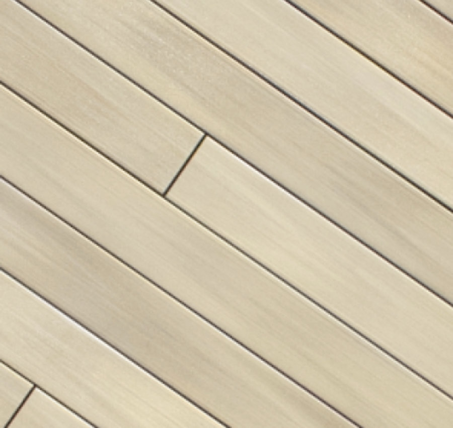 LAME DE TERRASSE COMPOSITE NUANCE CHÊNE FIXATION INVISIBLE 23 X 138 MM