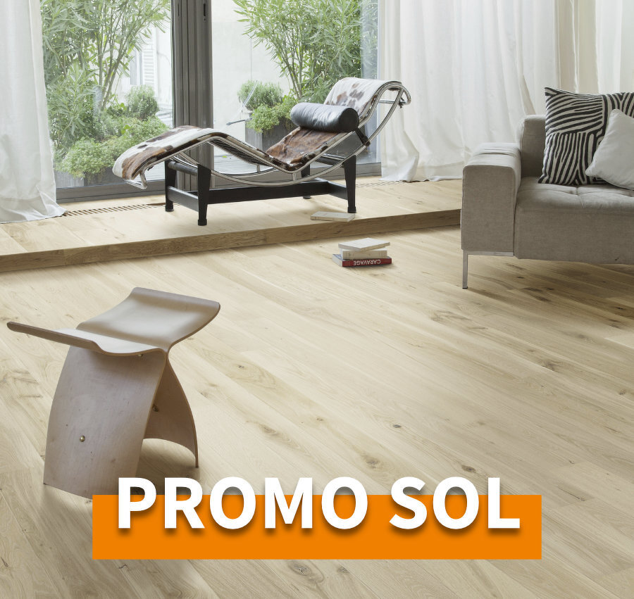 OFFRE SOL SPÉCIALE ÉTÉ - PARQUET CONTRECOLLÉ EN CHÊNE VÉRITABLE
