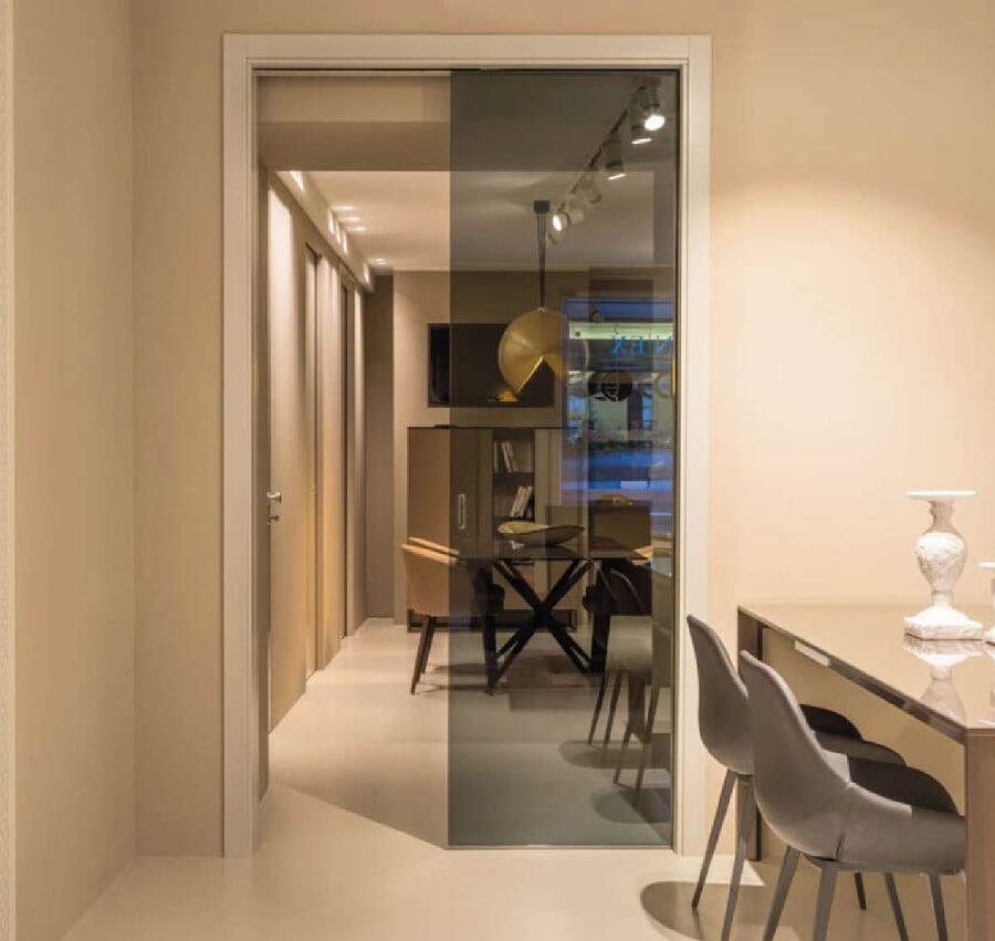 PORTES INTÉRIEURES EN VERRE