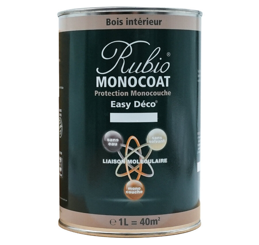 HUILE PROTECTION MONOCOUCHE BOIS INTERIEUR RUBIO EASYDECO 1L