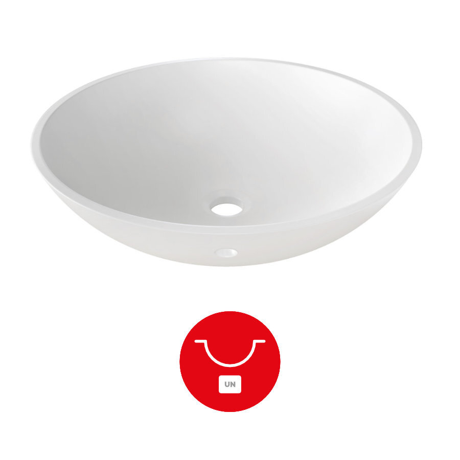 VASQUE DE SALLE DE BAIN RONDO UN - AVEC TROP PLEIN