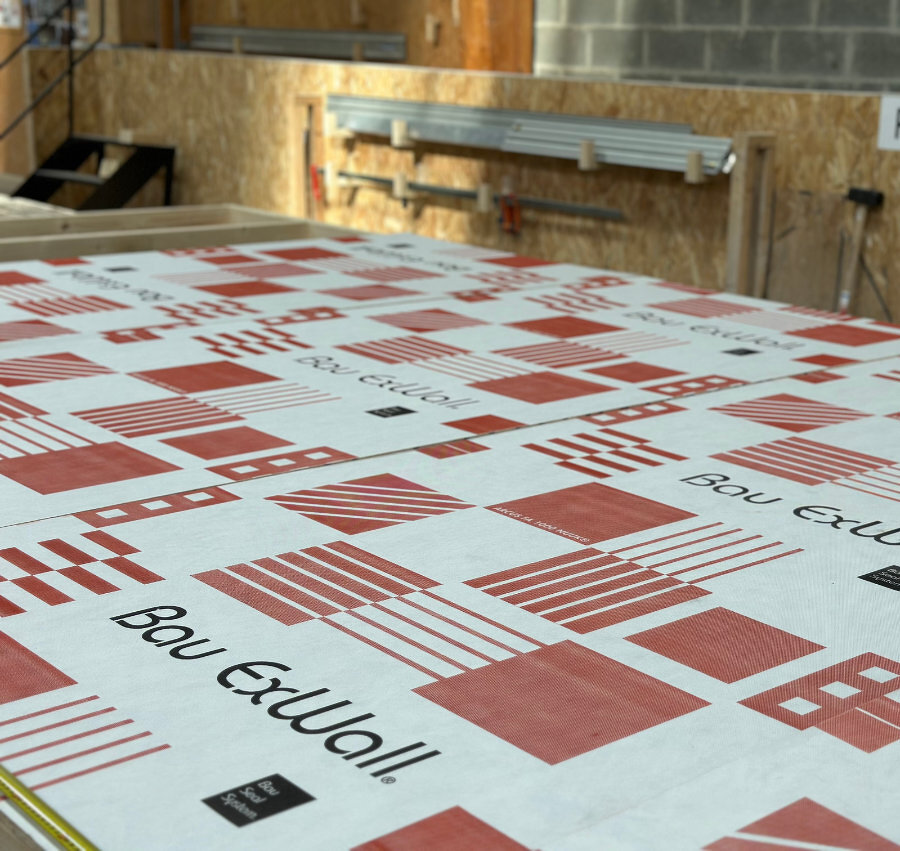 PANNEAU OSB3 BAU EXWALL 1000H POUR BARDAGE À JOINTS FERMÉS 2800 X 1196 X 12MM