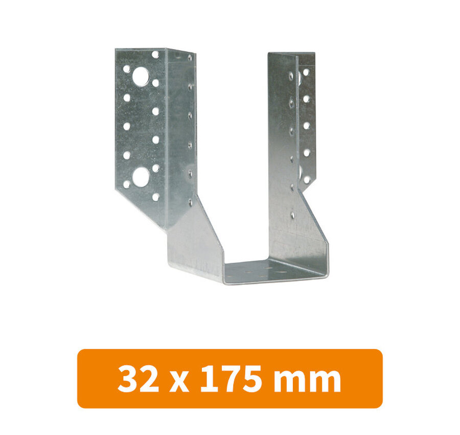 SABOT POUR CHARPENTE AILES EXTÉRIEURS 32X175
