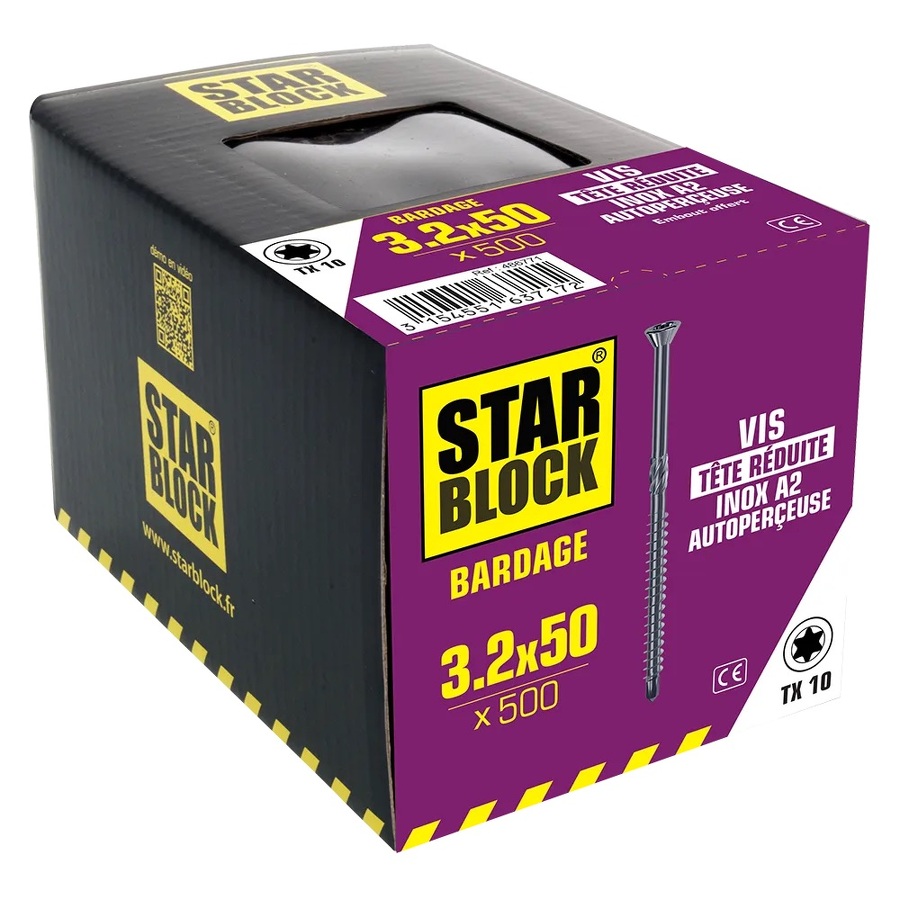 VIS STARBLOCK BARDAGE 3,2X50
