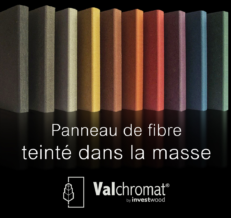 Plateau Médium (MDF) Valchromat® Noir sur mesure