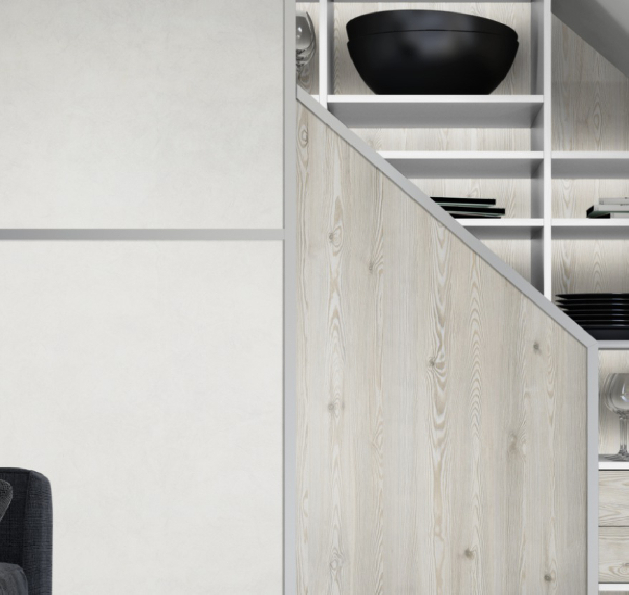GAMME 2020 PANNEAU MÉLAMINÉ EURODEKOR ST16 MINERAL PLASTER