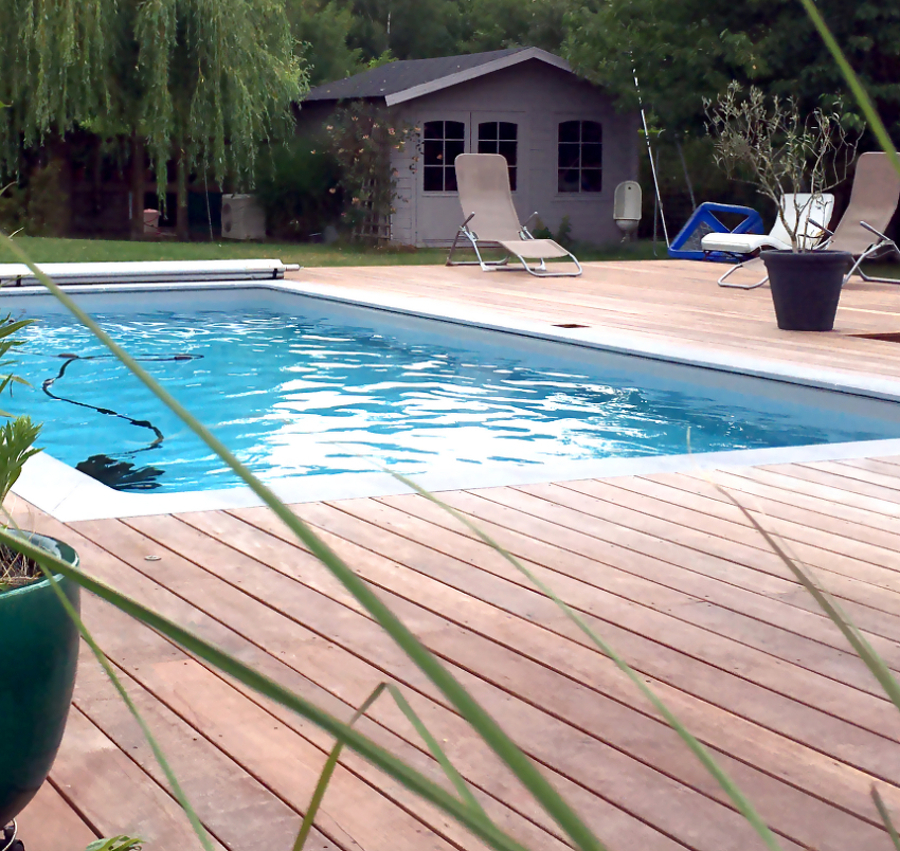 LAME DE TERRASSE MAÇARANDUBA 21X145 PROFIL DOUBLE PEIGNE