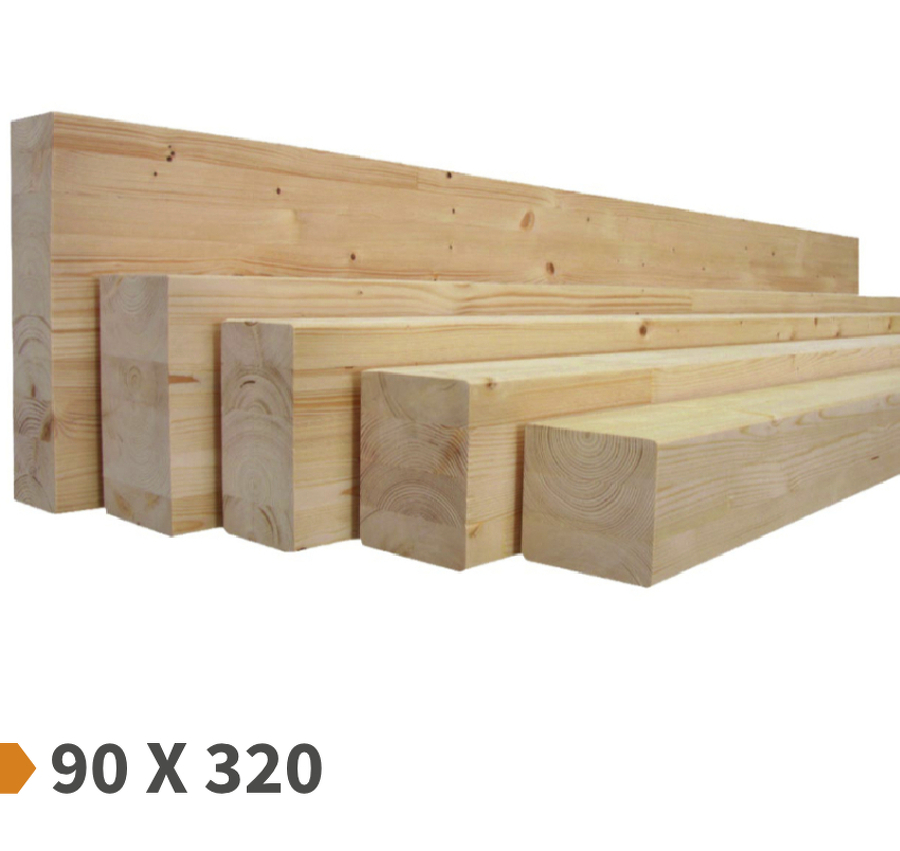 POUTRE LAMELLÉE COLLÉE GL24H CL2 90 X 320 POUTRE LAMELLÉE COLLÉE GL24H CL2 90 X 320